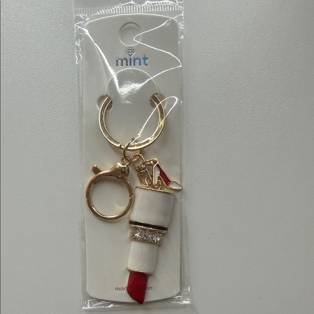 Lipstick Keychain/Charm